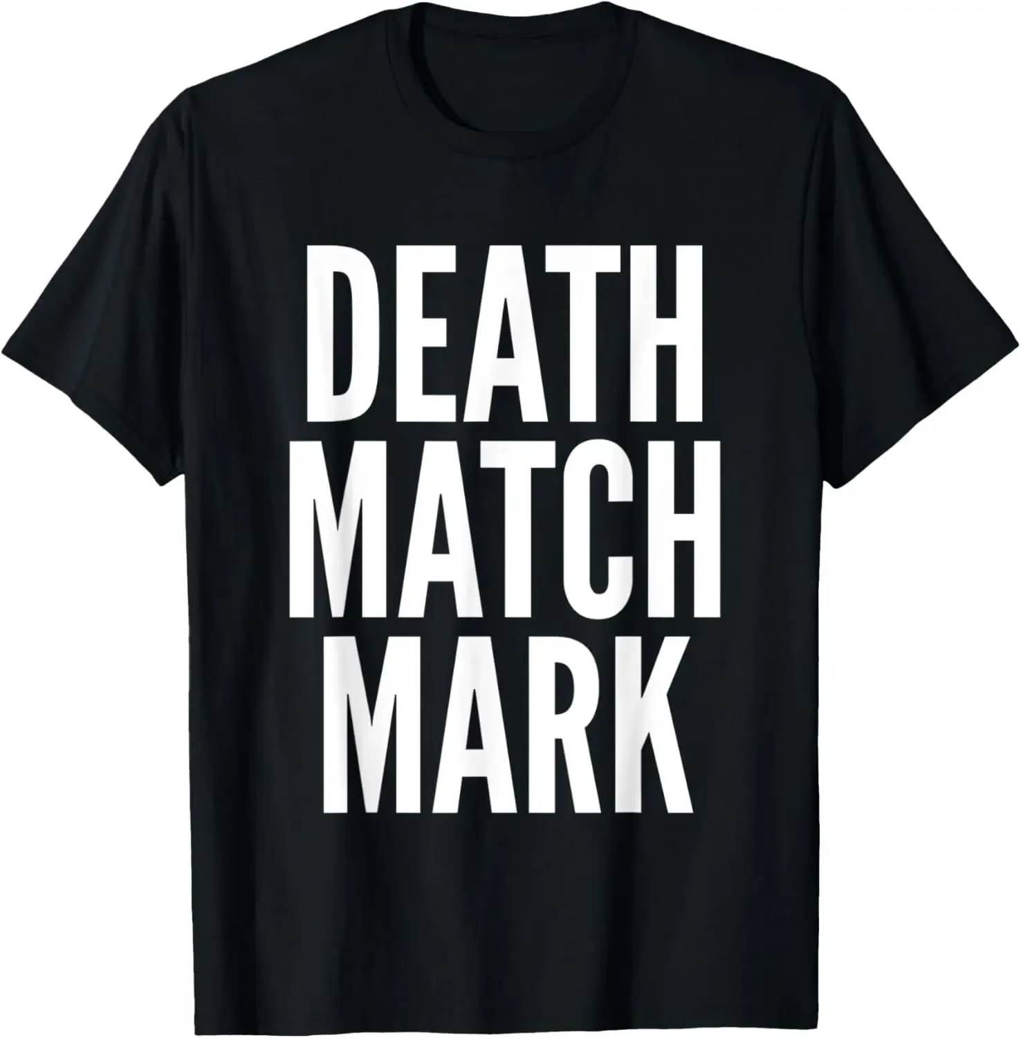 Футболка с надписью Death Match