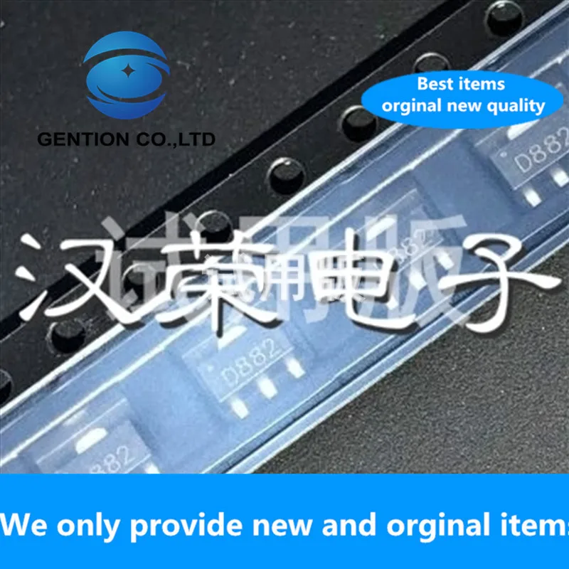 50 шт. 100% Новый оригинальный 2SD882 D882 SOT-89 NPN транзистор 30 в 3A SMD транзистор
50 шт. 100% Новый оригинальный 2SD882 D882 SOT-89 NPN транзистор 30 в 3A SMD транзистор