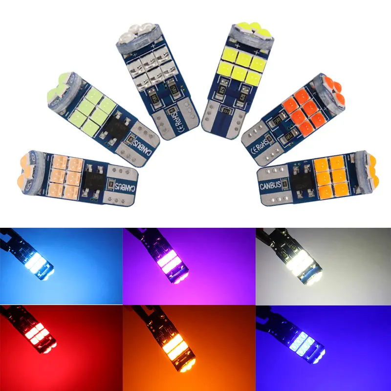 200pcs T10 LED 15SMD 3030 Side Width Light CANBUS Error Free Decode Lamp White Yellow Ice Bule Pink 12V
200pcs T10 LED 15SMD 3030 Side Width Light CANBUS Error Free Decode Lamp White Yellow Ice Bule Pink 12V