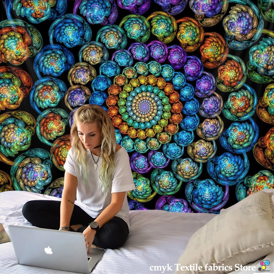 Indian Mandala Tapestry Wall Hanging Sandy Beach Throw Rug Blanket Camping Tent Travel Mattress Bohemian Sleeping Pad Tapestries
Indian Mandala Tapestry Wall Hanging Sandy Beach Throw Rug Blanket Camping Tent Travel Mattress Bohemian Sleeping Pad Tapestries