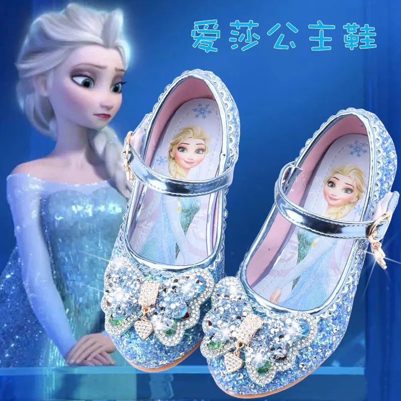 Disney children's crystal shoes new girls' single shoes Frozen 2 elsa Princess shoes Sophia catwalk show shoes high heels
Disney children's crystal shoes new girls' single shoes Frozen 2 elsa Princess shoes Sophia catwalk show shoes high heels