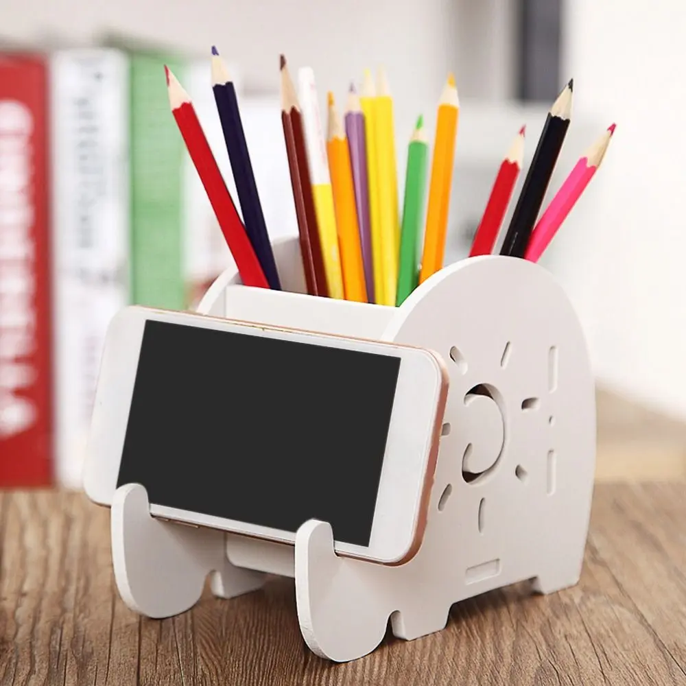 Cute Elephant Wood Storage Box Pen Bracket Pen Holder Bedroom Washroom Organizer Box Phone Holder School Office Stationery Gift
Cute Elephant Wood Storage Box Pen Bracket Pen Holder Bedroom Washroom Organizer Box Phone Holder School Office Stationery Gift