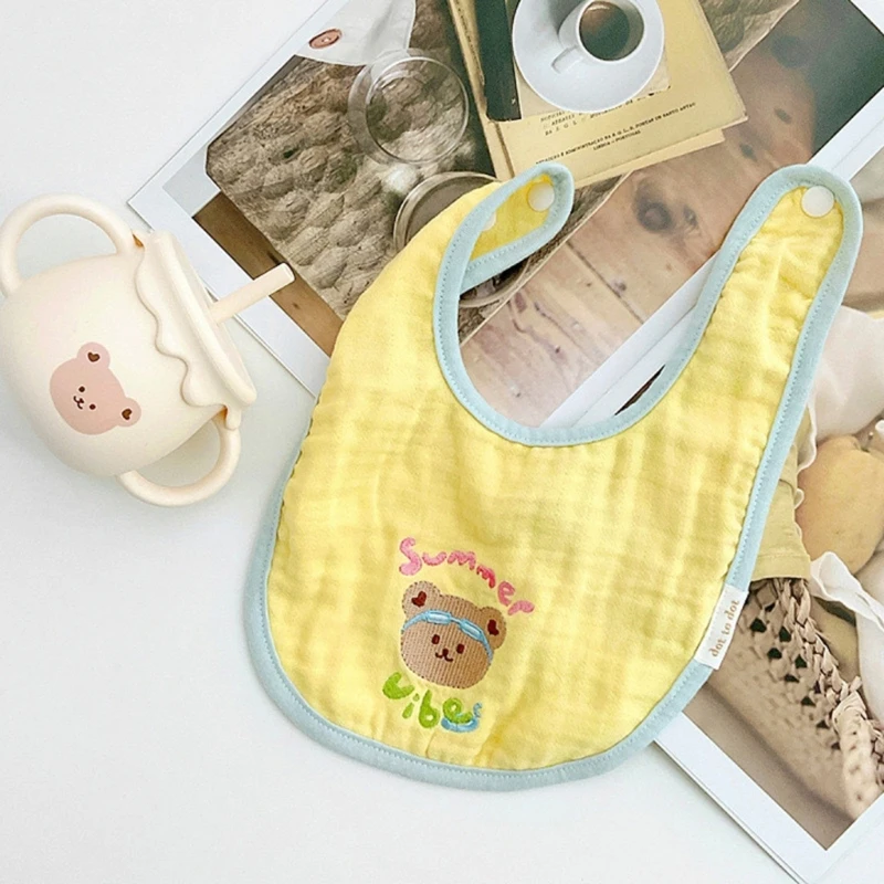 Cotton Saliva Towel Cartoon Baby Bibs Breathable Bibs for Newborn Boys Girls 
Cotton Saliva Towel Cartoon Baby Bibs Breathable Bibs for Newborn Boys Girls