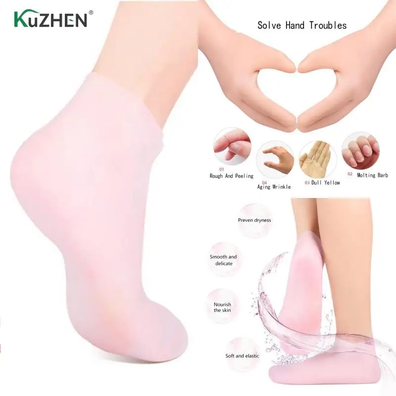 Силиконовые носки для ухода за ногами, против трещин, увлажнения и предотвращения сухости, омоложение кожи ног, уход за ногами
Силиконовые носки для ухода за ногами, против трещин, увлажнения и предотвращения сухости, омоложение кожи ног, уход за ногами