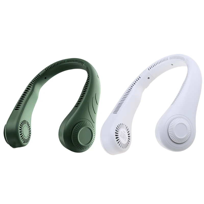 Portable Neck Hands Free Bladeless Battery Operated Wearable Fan Leafless Rechargeable Headphone Design USB Powered Fan
Portable Neck Hands Free Bladeless Battery Operated Wearable Fan Leafless Rechargeable Headphone Design USB Powered Fan