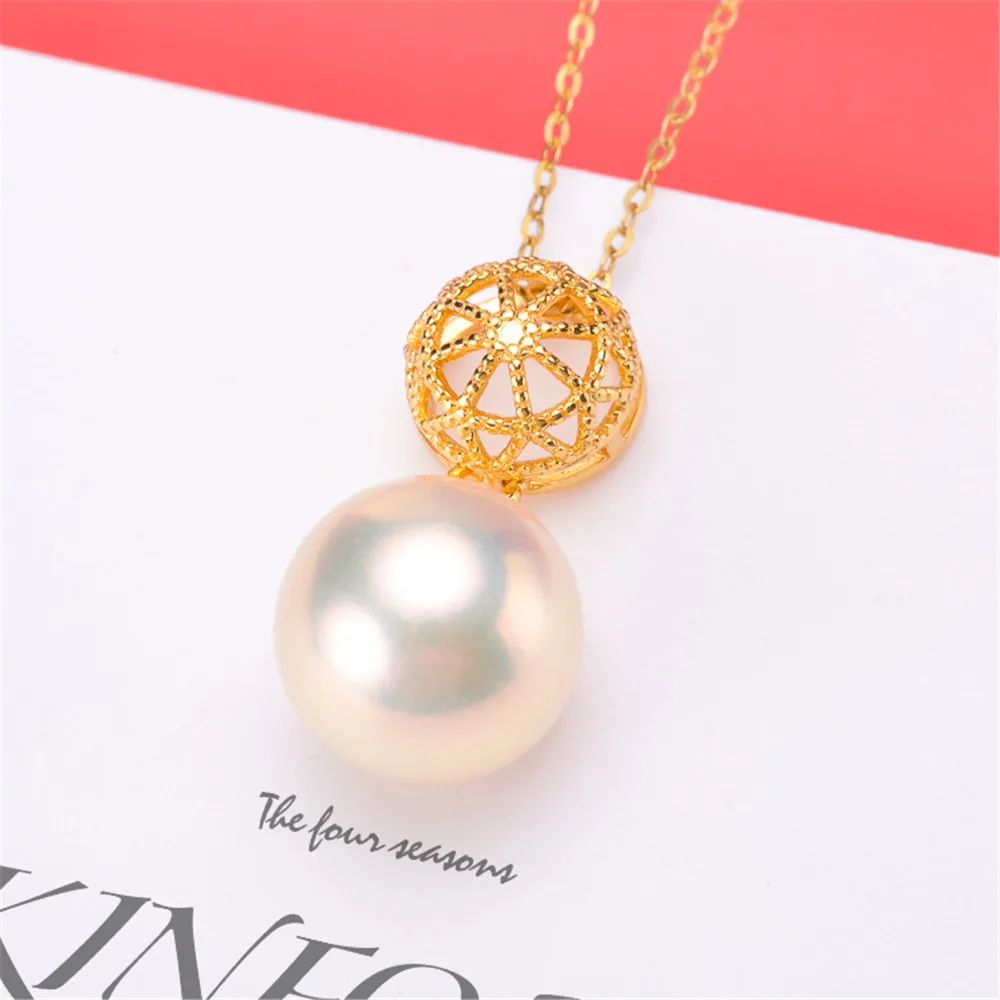 S925 Sterling Silver Pearl Pendant Settings Blank/Base For DIY Pendant Jewelry Making Accessories Suitable for 8-13mm Bead
S925 Sterling Silver Pearl Pendant Settings Blank/Base For DIY Pendant Jewelry Making Accessories Suitable for 8-13mm Bead