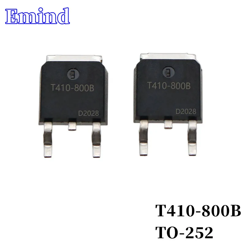 50/100/200/500/1000Pcs T410-800B Triac 4A/800V TO-252 SMD Thyristor Large Chip
50/100/200/500/1000Pcs T410-800B Triac 4A/800V TO-252 SMD Thyristor Large Chip