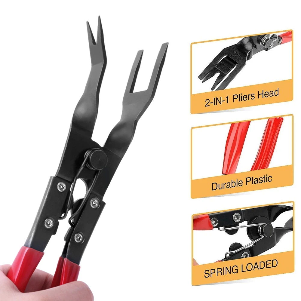 Car Headlight Repair Installation Tool Trim Clip Removal Pliers Blue/Red for Car Door Panel Dashboard Removal Tool
Car Headlight Repair Installation Tool Trim Clip Removal Pliers Blue/Red for Car Door Panel Dashboard Removal Tool
