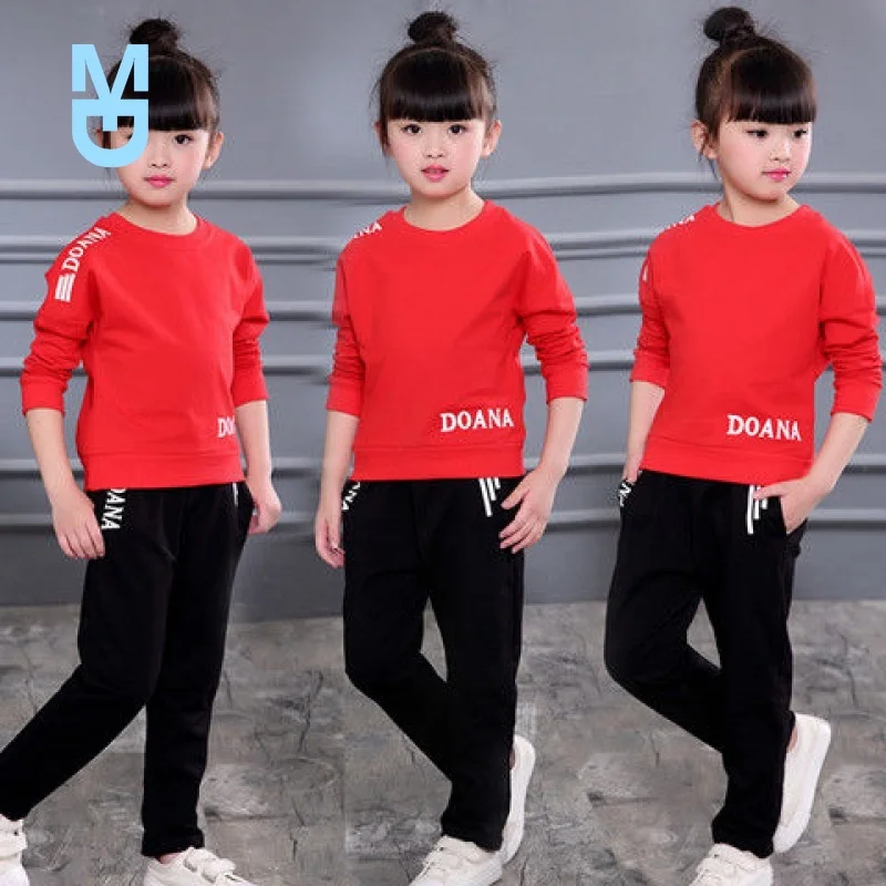 New Girls Clothes Autumn Spring Long Sleeve Shirts + Pants Suits Sports Children's Clothing Sets Teen Kids Clothes 6 8 9 10 12
New Girls Clothes Autumn Spring Long Sleeve Shirts + Pants Suits Sports Children's Clothing Sets Teen Kids Clothes 6 8 9 10 12
