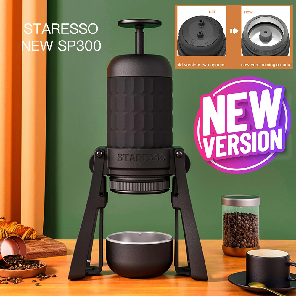 STARESSO Mirage SP300 Plus ручная кофеварка для эспрессо
STARESSO Mirage SP300 Plus ручная кофеварка для эспрессо