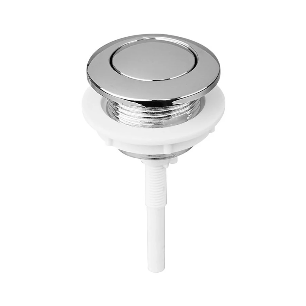 Toilet Push Button Single Flush Toilet Tank Button Round Shape Bathroom Push Switch Toilet Accessories Saving Water Durable New
Toilet Push Button Single Flush Toilet Tank Button Round Shape Bathroom Push Switch Toilet Accessories Saving Water Durable New