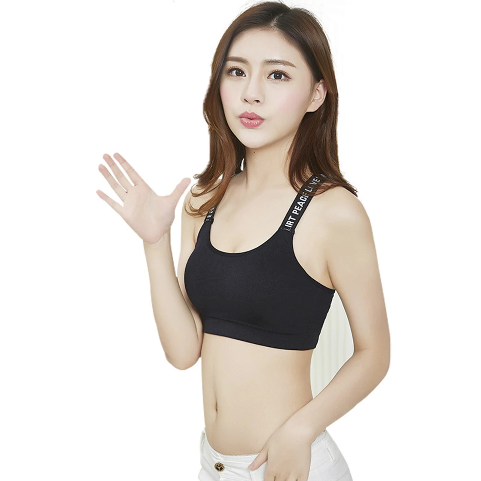 Women's Sports Beauty Back Bra No Steel Cup Tank Bras with Removable Bra Pads for Female Everyday Comfort
Women's Sports Beauty Back Bra No Steel Cup Tank Bras with Removable Bra Pads for Female Everyday Comfort