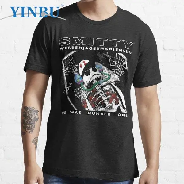 Smitty Werbenjagermanjensen Рип печатные футболки Модная новая футболка YINBU графическая футболка
Smitty Werbenjagermanjensen Рип печатные футболки Модная новая футболка YINBU графическая футболка