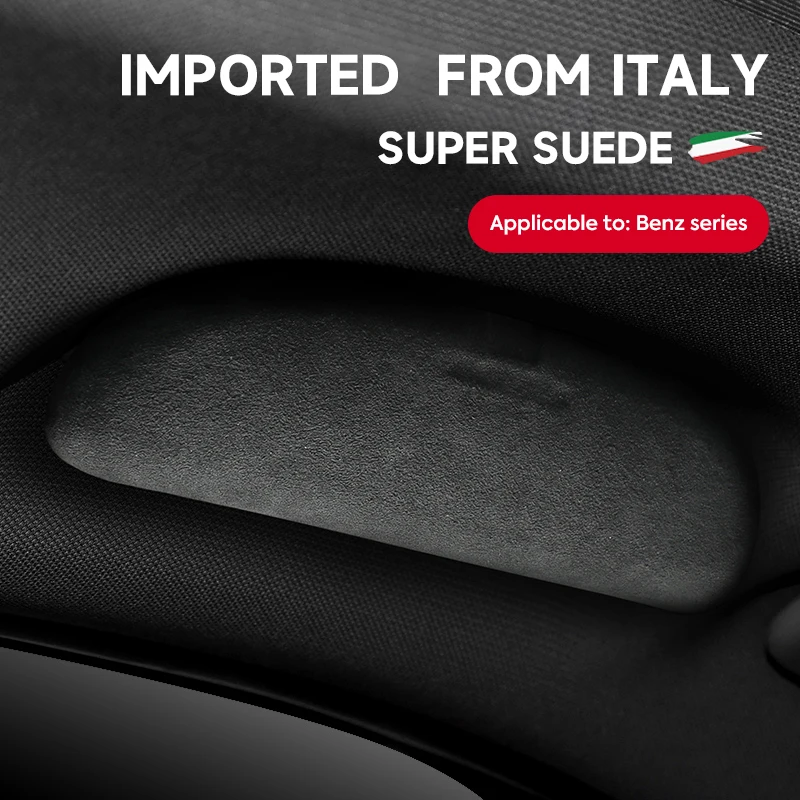 

Italy Super Suede Glasses Case for Mercedes Benz A B C E GLA GLB GLC GLE Class W204 W205 W206 W166 W212 W213 W177 Accessories