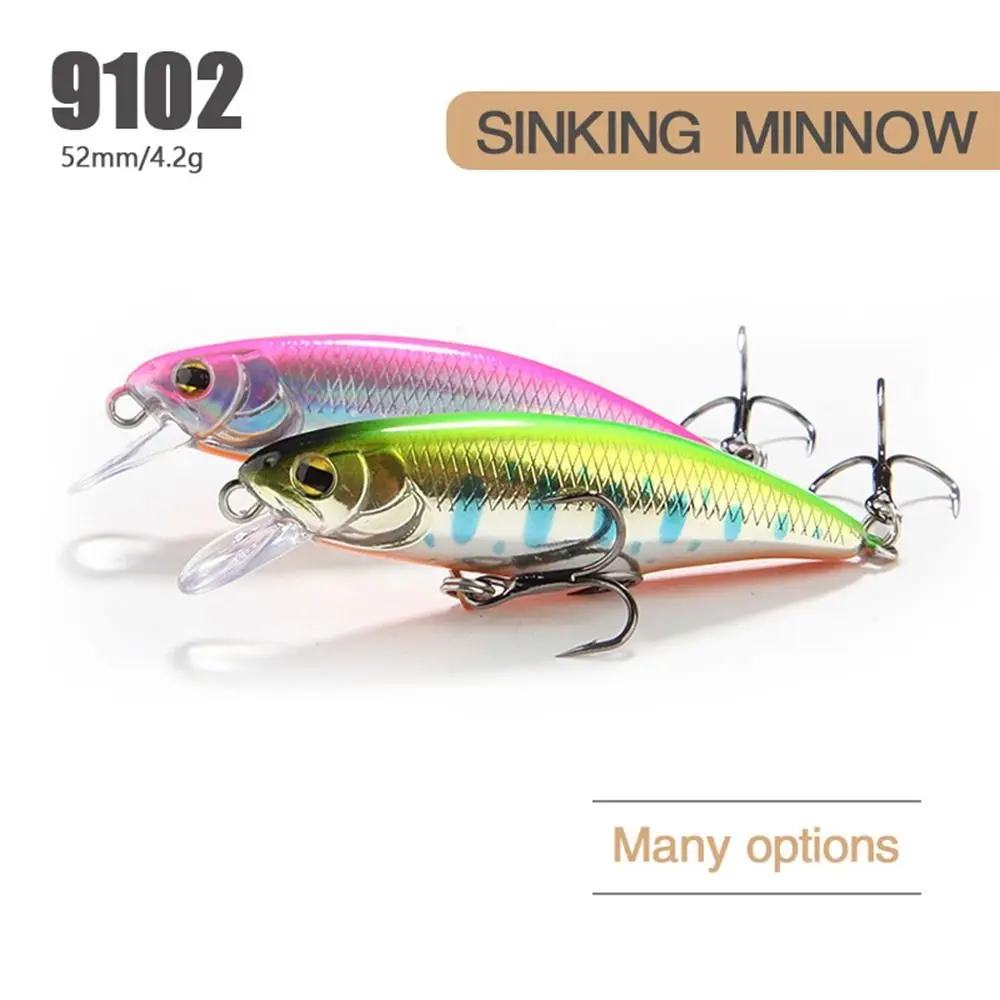 Japan Design Striped bass Outdoor Tackle Winter Fishing Fish Hooks Sinking Minnow Baits Minnow Lures
Japan Design Striped bass Outdoor Tackle Winter Fishing Fish Hooks Sinking Minnow Baits Minnow Lures