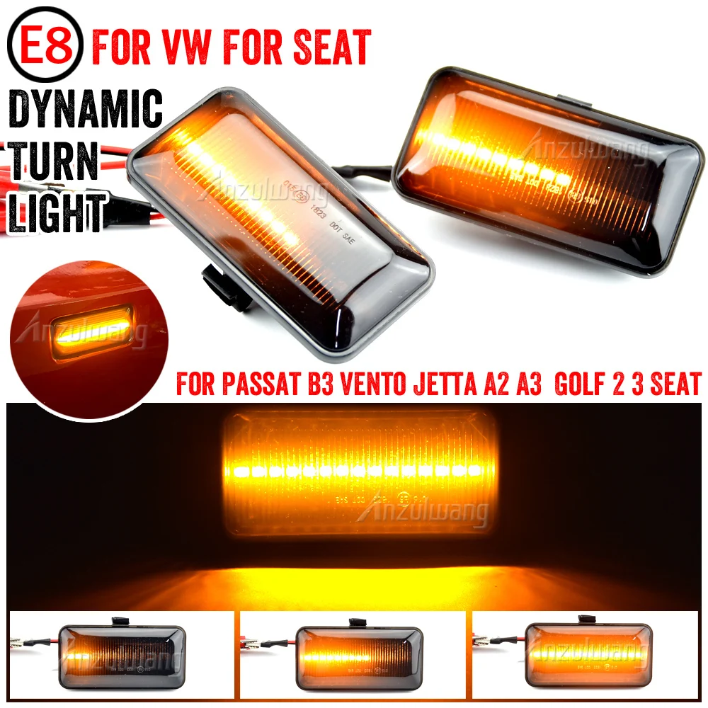 Turn Signal Blinker Lamp For VW Golf 2 Golf 3 Jetta A2 A3 Passat B3 Vento A3 For Seat Ibiza MK2 Dynamic Arrow Side Marker Light
Turn Signal Blinker Lamp For VW Golf 2 Golf 3 Jetta A2 A3 Passat B3 Vento A3 For Seat Ibiza MK2 Dynamic Arrow Side Marker Light