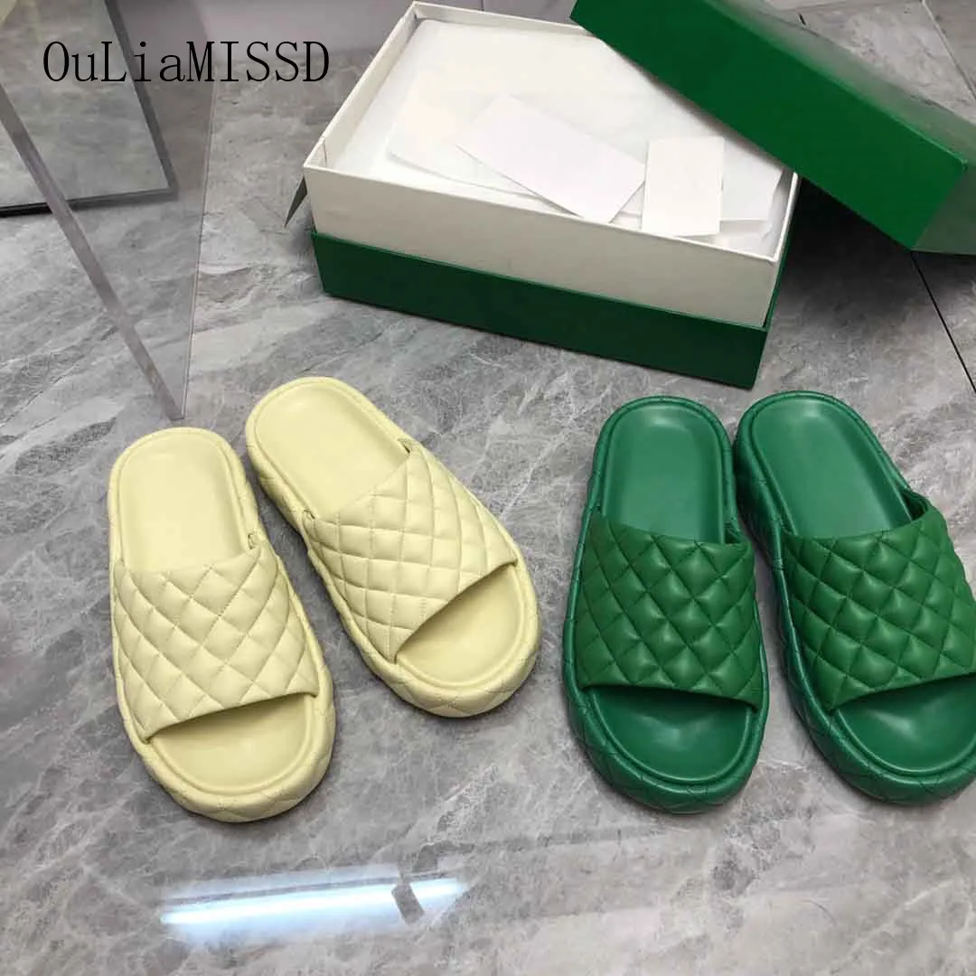 Women's Summer Flip-flops 2023 Rhombic Lattice Green Shoes For women Luxury Thick Bottom Slippers Flat Flip Flops Cozy Cloud San
Women's Summer Flip-flops 2023 Rhombic Lattice Green Shoes For women Luxury Thick Bottom Slippers Flat Flip Flops Cozy Cloud San