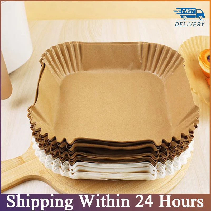 Paper for Air Fryer Baking 20cm Paper Liner Oil-proof Water-proof Paper Tray Non-Stick Baking Mat for Oven Air Fryer Accessories
Paper for Air Fryer Baking 20cm Paper Liner Oil-proof Water-proof Paper Tray Non-Stick Baking Mat for Oven Air Fryer Accessories