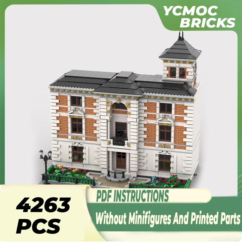 Конструктор Moc, модель уличного вида, городской Дворец, технические кирпичи, сборка «сделай сам», строительные игрушки для детей, праздничные подарки
Конструктор Moc, модель уличного вида, городской Дворец, технические кирпичи, сборка «сделай сам», строительные игрушки для детей, праздничные подарки