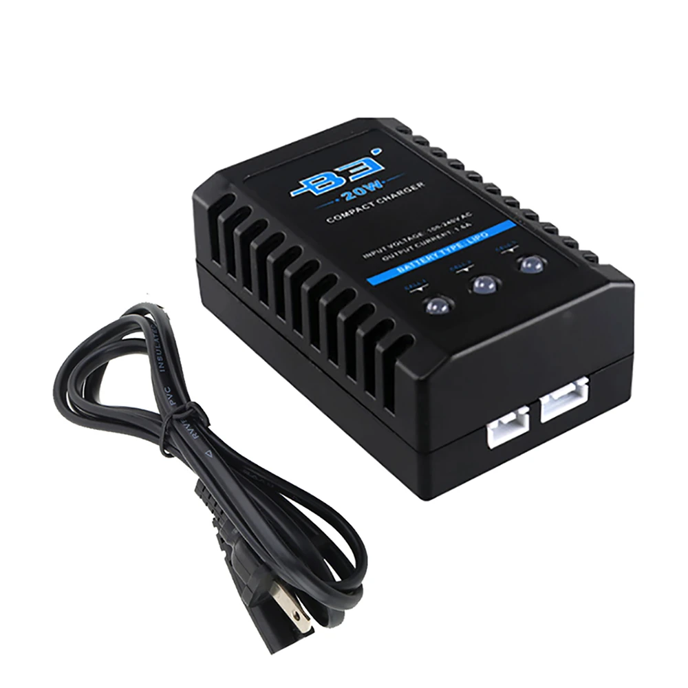 For IMAX RC B3 20W Pro 10W ABS Compact Balance Charger For 2S 3S 7.4V 11.1V Lithium LiPo Battery
For IMAX RC B3 20W Pro 10W ABS Compact Balance Charger For 2S 3S 7.4V 11.1V Lithium LiPo Battery