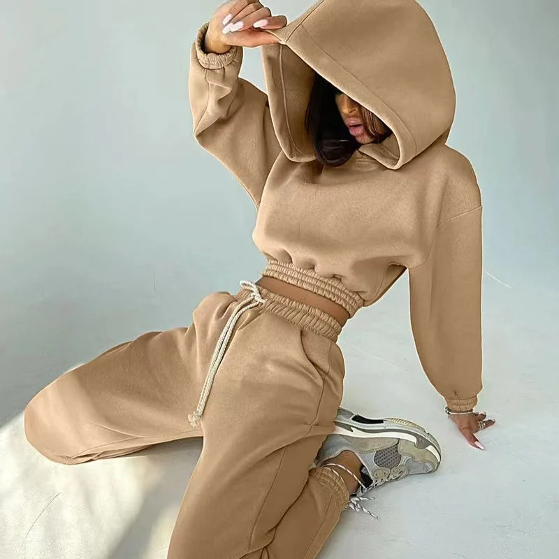 SeigurHry Track Suits For Women Set Casual Two Piece Outfits Sweatsuit Pocket Hoodies Long Sleeve With Patchwork Jogger Pants
SeigurHry Track Suits For Women Set Casual Two Piece Outfits Sweatsuit Pocket Hoodies Long Sleeve With Patchwork Jogger Pants