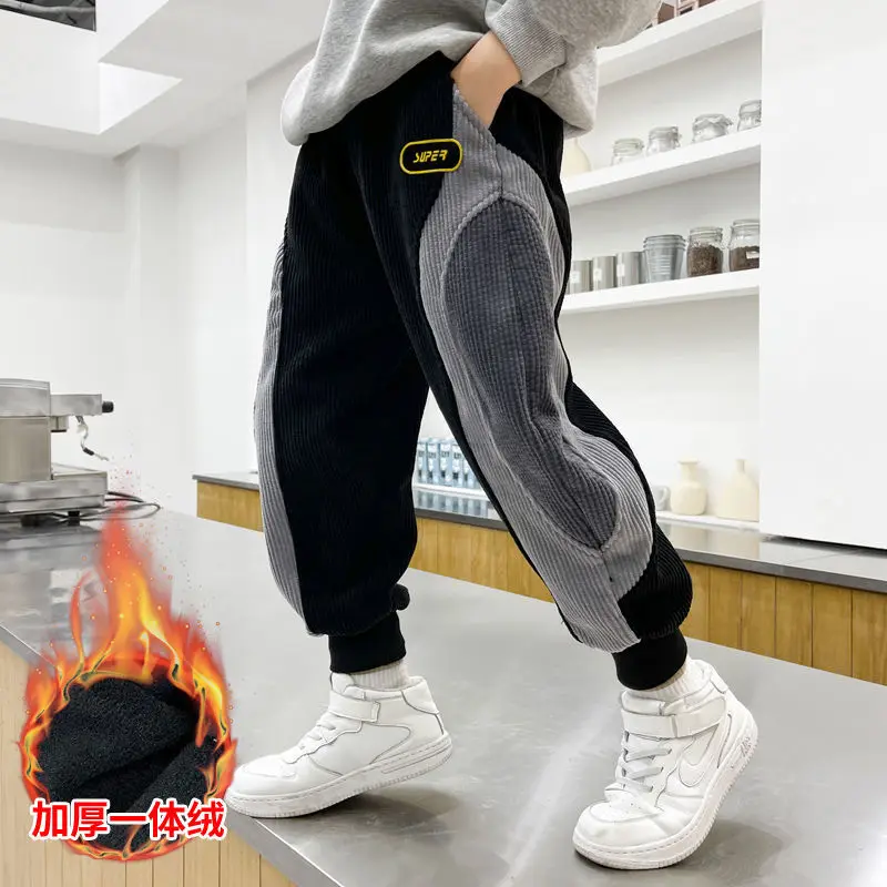 Winter Pants Children Casual Letter Harem Pattern Sport Loose Long Pants For Kids Teen Boy Elastic Waist Jogger Sweatpant
Winter Pants Children Casual Letter Harem Pattern Sport Loose Long Pants For Kids Teen Boy Elastic Waist Jogger Sweatpant