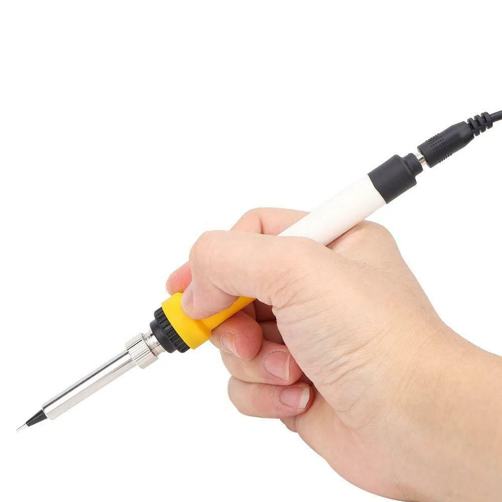 40W Electric Soldering Iron Auto Car Portable Powered Wiring Repair 1 Set Ceramic Heating Core Clip For Soldering
40W Electric Soldering Iron Auto Car Portable Powered Wiring Repair 1 Set Ceramic Heating Core Clip For Soldering