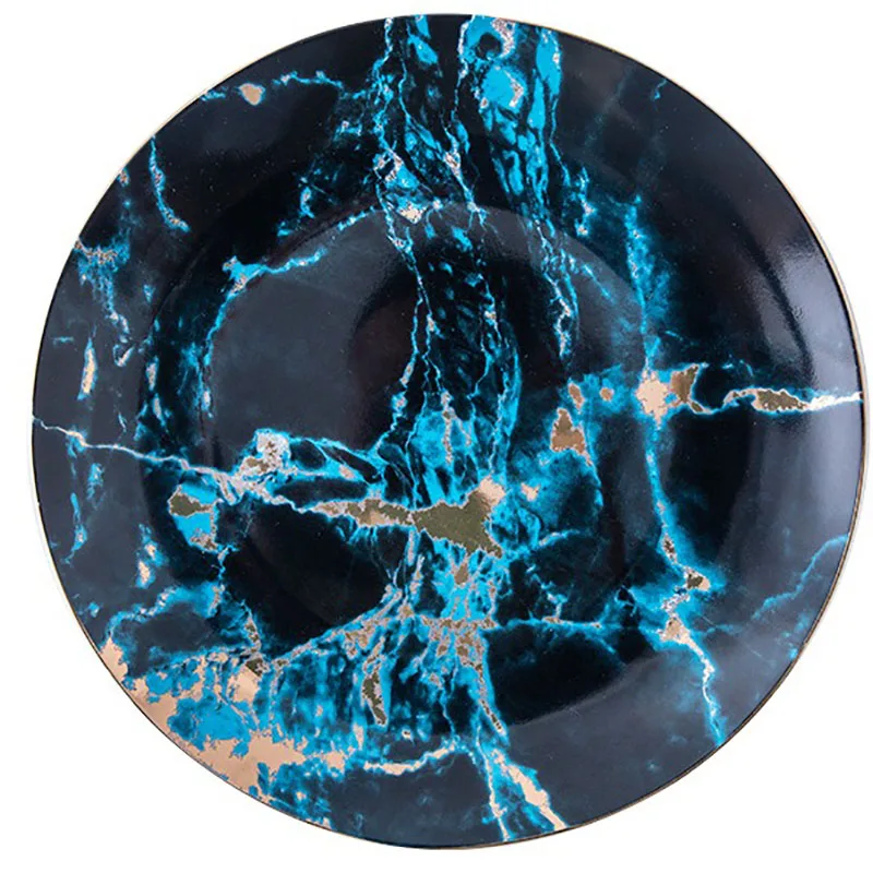European dish set luxury Marble Plates Ceramic Dinner Set Gold Inlay Porcelain Dessert Plate Steak plates Snack Cake Plates gift
European dish set luxury Marble Plates Ceramic Dinner Set Gold Inlay Porcelain Dessert Plate Steak plates Snack Cake Plates gift