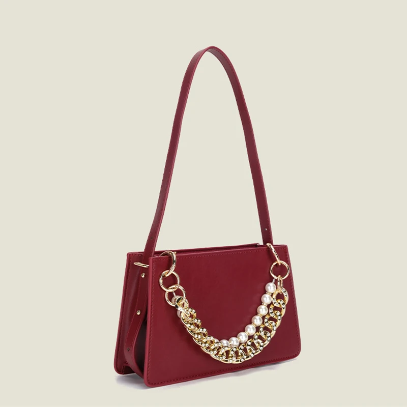 Red Leather Bag Waterproof Trendy Daily Use Single Shoulder Purse Elegant Girls One Strap Medium Size Bag Shoulder Bags Ladies
Red Leather Bag Waterproof Trendy Daily Use Single Shoulder Purse Elegant Girls One Strap Medium Size Bag Shoulder Bags Ladies