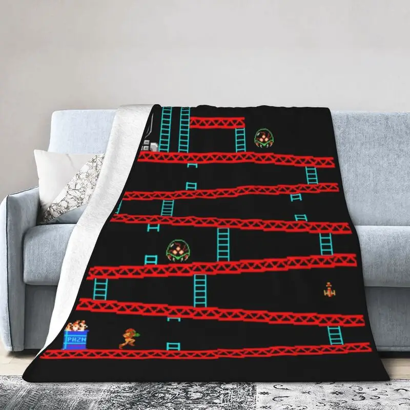 Donkey Metroid Kong Blanket 3D Printed Soft Flannel Fleece Warm Adventure Game Throw Blankets for Travel Bed Sofa Bedspreads
Donkey Metroid Kong Blanket 3D Printed Soft Flannel Fleece Warm Adventure Game Throw Blankets for Travel Bed Sofa Bedspreads