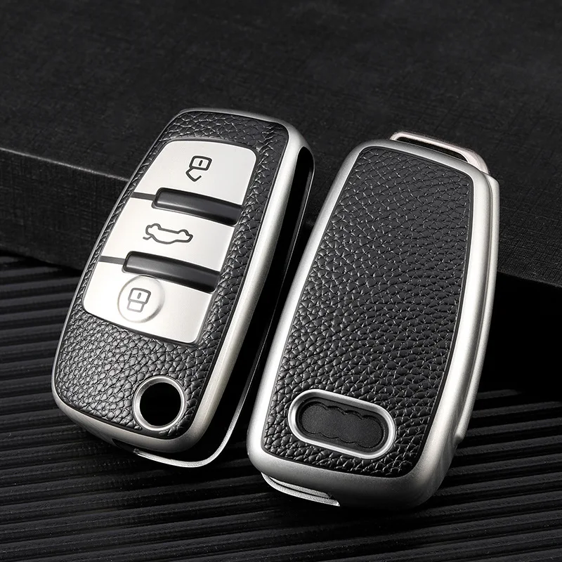 TPU Leather Car Full Key Cover Case Protection Shell For Audi A3 A4 A5 A6 C5 C6 4F 8L 8P B6 B7 B8 RS3 Q3 Q7 TT 8V S3 Accessories
TPU Leather Car Full Key Cover Case Protection Shell For Audi A3 A4 A5 A6 C5 C6 4F 8L 8P B6 B7 B8 RS3 Q3 Q7 TT 8V S3 Accessories