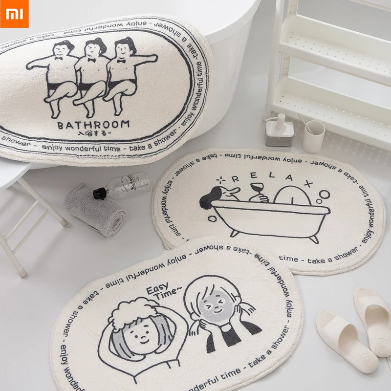Xiaomi Youpin Machine washable bathroom absorbent couple single mat bathroom door pet soft mat non-slip non-slip
Xiaomi Youpin Machine washable bathroom absorbent couple single mat bathroom door pet soft mat non-slip non-slip