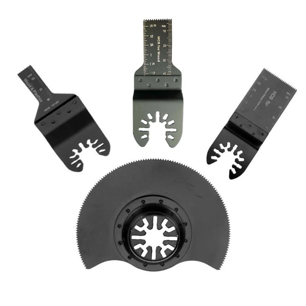 Carbide Steel Oscillating Tools 4pcs/Set 10/20/34/88mm Saw Blades MultiTool Renovator Blade For Woodworking Plastic PVC Pipes
Carbide Steel Oscillating Tools 4pcs/Set 10/20/34/88mm Saw Blades MultiTool Renovator Blade For Woodworking Plastic PVC Pipes