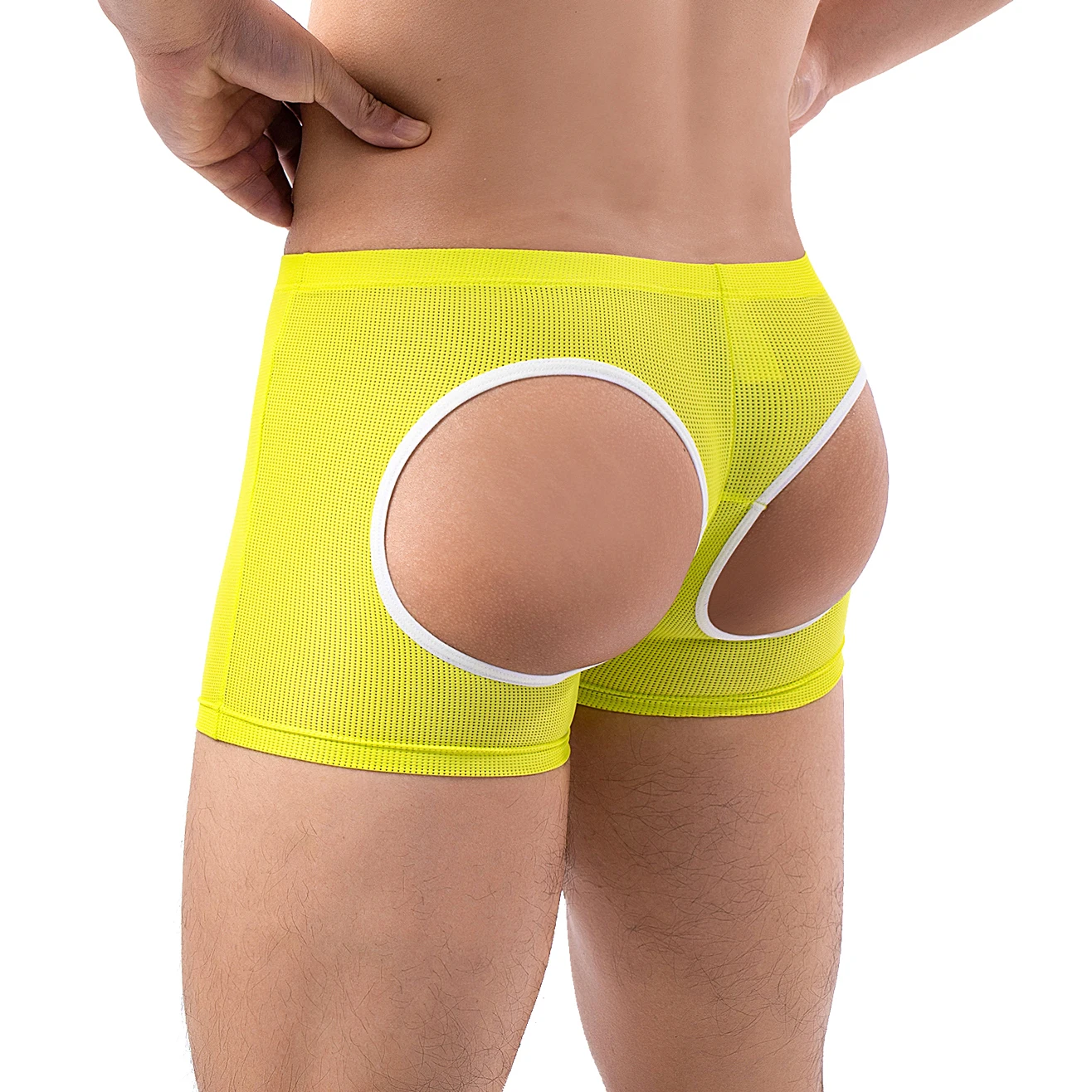 Sexy Men Boxers Underpants Mesh Back Holes Both Side Boxers Men Breathable Underwear Boxershorts Underpant Panties Sexy Lingerie
Sexy Men Boxers Underpants Mesh Back Holes Both Side Boxers Men Breathable Underwear Boxershorts Underpant Panties Sexy Lingerie