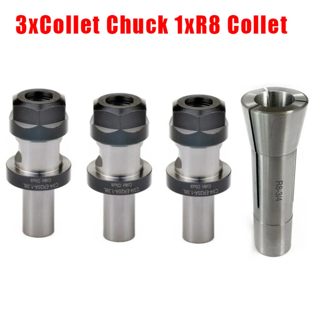 M12 R8 Chuck Pull Rod Thread ER20 Collet Chuck SEST 3PCS 3/4 ER20 1.38 TTS Tool Holder Collet Nut Accessories
M12 R8 Chuck Pull Rod Thread ER20 Collet Chuck SEST 3PCS 3/4 ER20 1.38 TTS Tool Holder Collet Nut Accessories