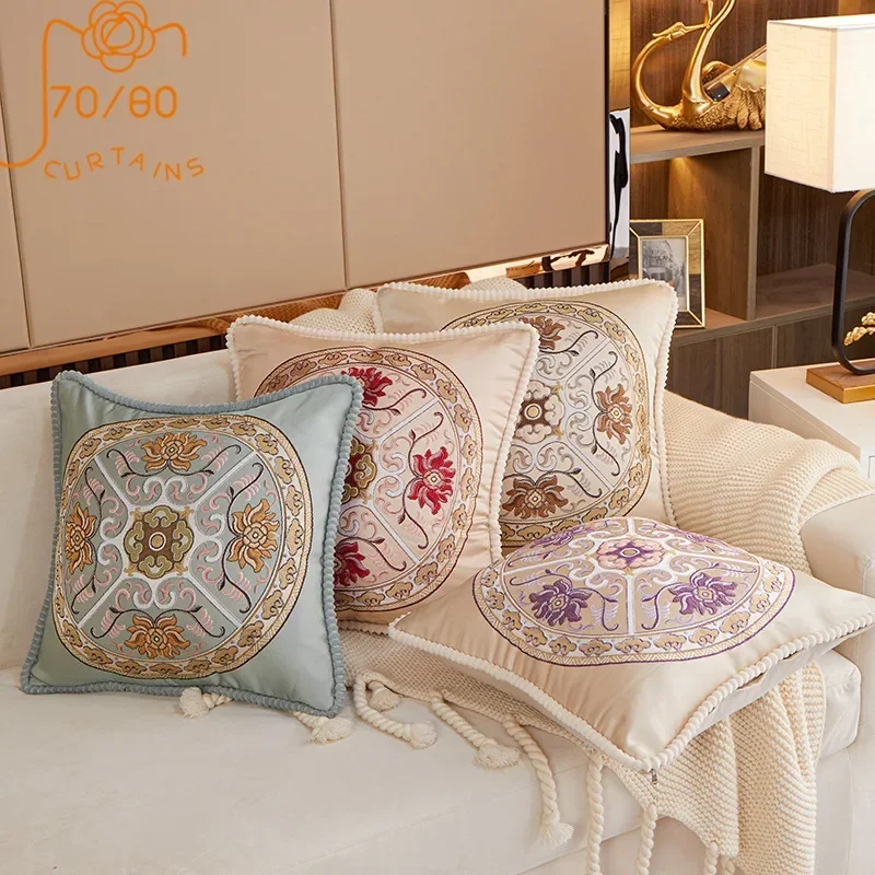 European High-end Velvet Ball Lace Splicing Jacquard Pillowcase Pillow Bedding Finished 2pieces
European High-end Velvet Ball Lace Splicing Jacquard Pillowcase Pillow Bedding Finished 2pieces