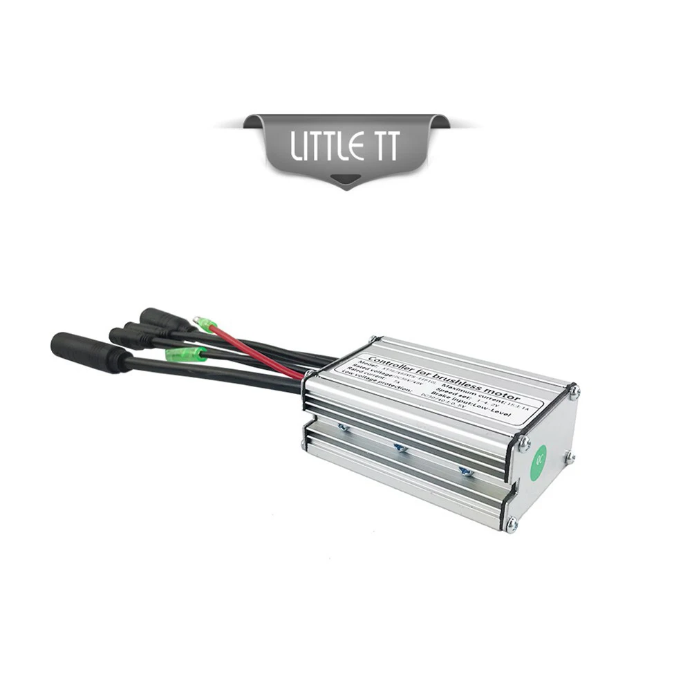 E-bike Controller 7A Aluminum + Plastic DC 36V/48V Light Wire Motor Controller Sine Wave Waterproof Plug 250W-350W
E-bike Controller 7A Aluminum + Plastic DC 36V/48V Light Wire Motor Controller Sine Wave Waterproof Plug 250W-350W