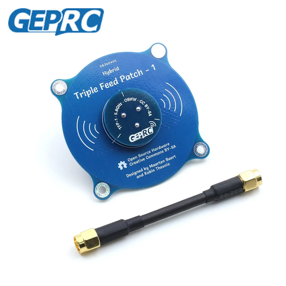 GEPRC тройной подающий массив 5,8G 14DBI круговая поляризованная FPV антенна совместимая с RHCP LHCP для радиоуправляемого дрона FPV дальнего радиуса VTX ...
GEPRC тройной подающий массив 5,8G 14DBI круговая поляризованная FPV антенна совместимая с RHCP LHCP для радиоуправляемого дрона FPV дальнего радиуса VTX ...