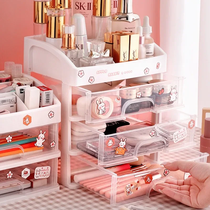 Настольный ящик для хранения косметики, многоуровневый бытовой пыленепроницаемый ящик для хранения, простой и прозрачный органайзер для хранения
Настольный ящик для хранения косметики, многоуровневый бытовой пыленепроницаемый ящик для хранения, простой и прозрачный органайзер для хранения