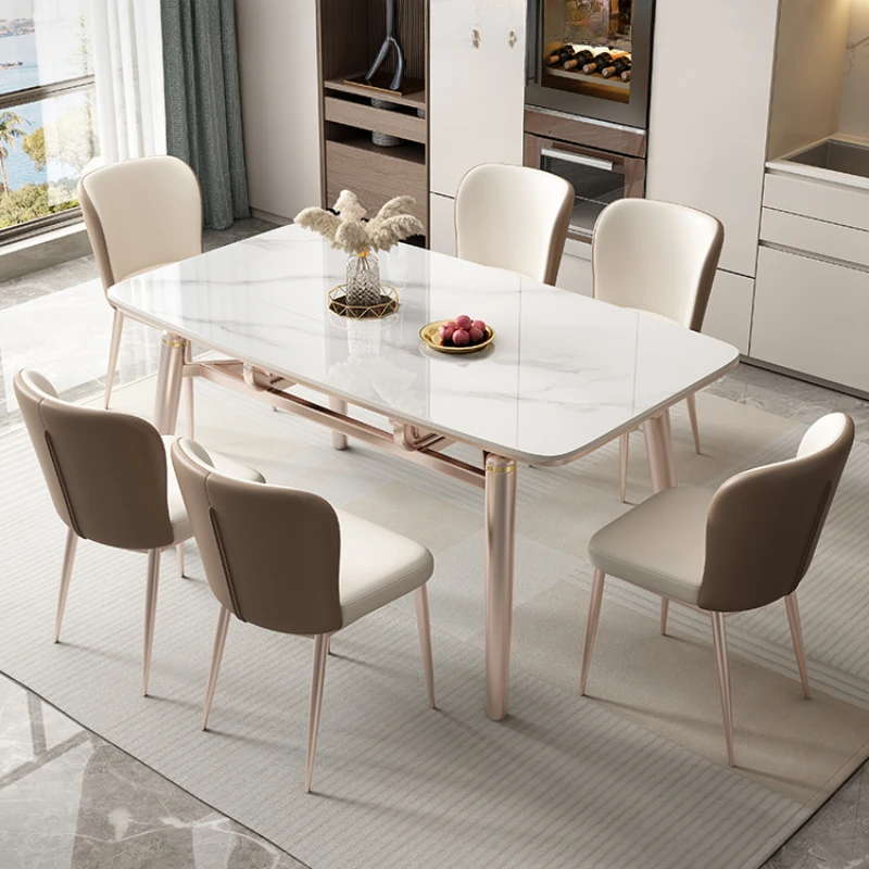 

Сланцевые современные обеденные столы, выдвижной скандинавский стол для гостиной, складные обеденные столы, кухня, роскошная домашняя мебель essds SR50DT