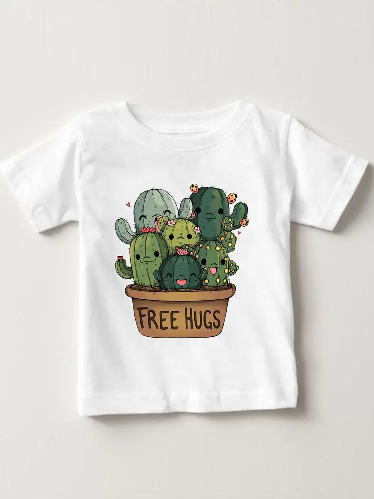 Short Sleeve Cactus Lovely Plant Fashion Kids Tees Tops O-neck Girls Boys Summer Cartoon Outfits T-shirts Children Clothes
Short Sleeve Cactus Lovely Plant Fashion Kids Tees Tops O-neck Girls Boys Summer Cartoon Outfits T-shirts Children Clothes