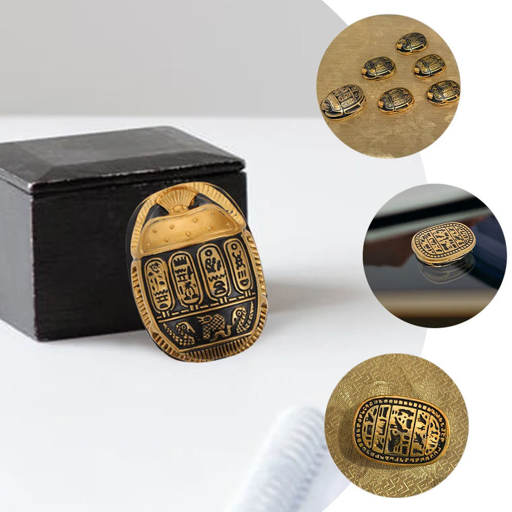 Egyptian Beetle Ornament Scarabs Decor Resin Charms Toy Craft Sculpture Desktop Travel Office Decore
Egyptian Beetle Ornament Scarabs Decor Resin Charms Toy Craft Sculpture Desktop Travel Office Decore