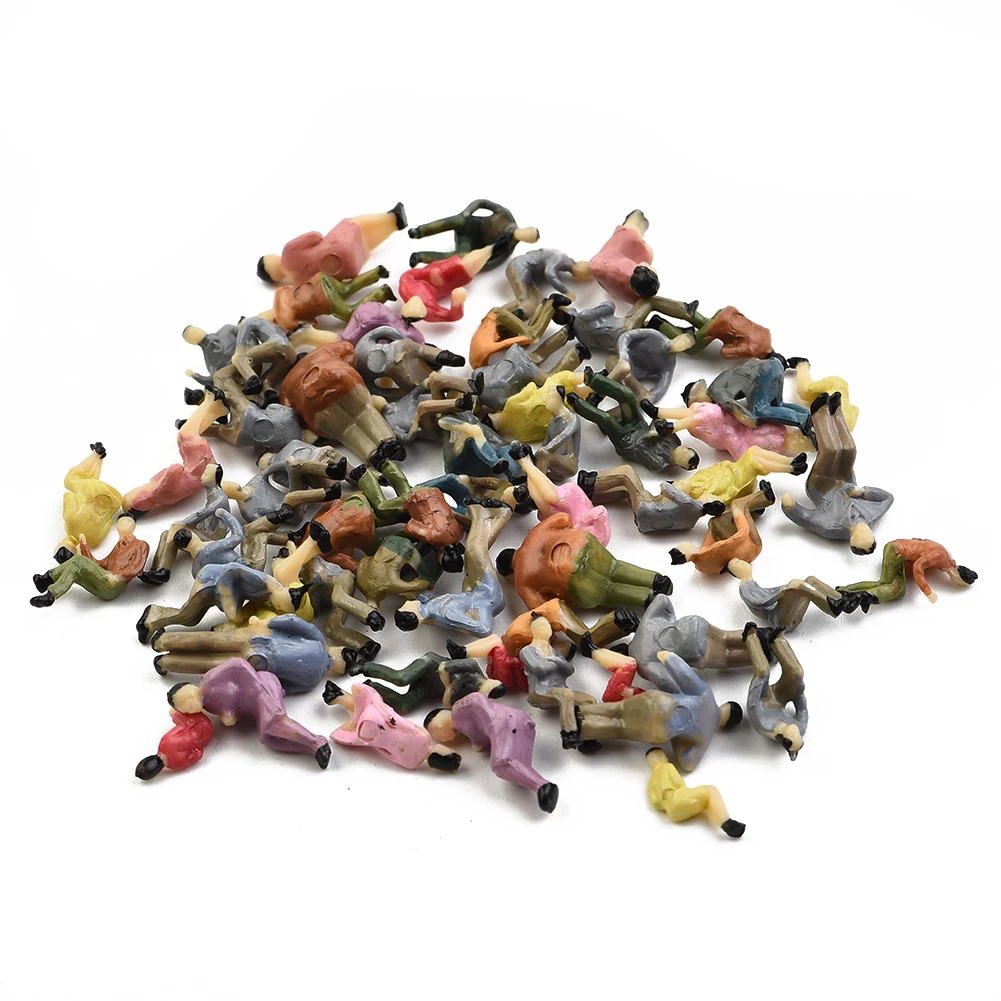 60pcs All Seated Model People 1:87 Painted Figures Passenger HO Scale Sitting People 17mm Garden Home Decoration DIY Cafts
60pcs All Seated Model People 1:87 Painted Figures Passenger HO Scale Sitting People 17mm Garden Home Decoration DIY Cafts