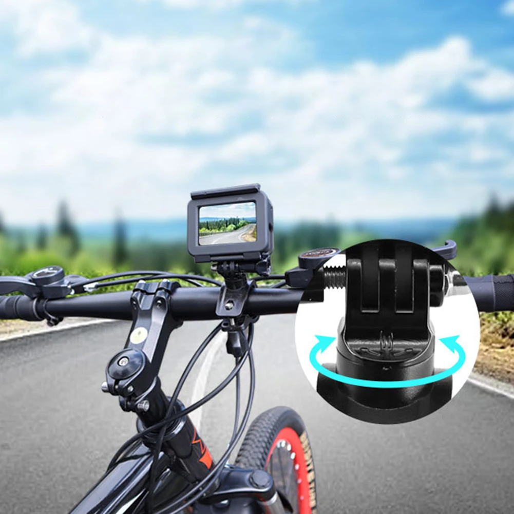 Durable Bracket Bike Clamp 360° Bicycle Action Bike Clamp Bracket Camera For CQT-Action2 GoPro10 Insta360 ONERS
Durable Bracket Bike Clamp 360° Bicycle Action Bike Clamp Bracket Camera For CQT-Action2 GoPro10 Insta360 ONERS