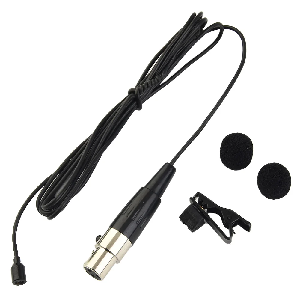 Duable Microphone Lavalier Mic Black Broadcast Clip Compact Lapel Lavalier Microphone Miniature Omnidirectional
Duable Microphone Lavalier Mic Black Broadcast Clip Compact Lapel Lavalier Microphone Miniature Omnidirectional