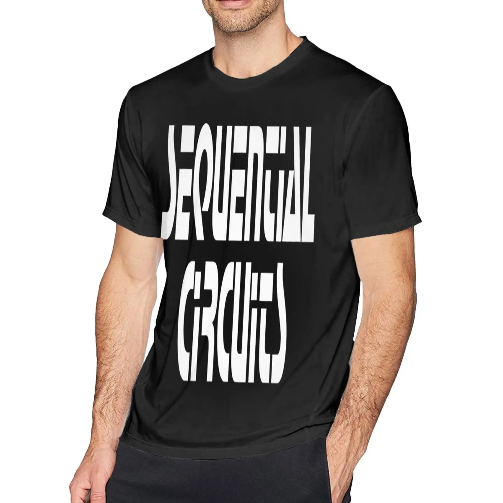 Футболка с синтезатором с последовательным контуром для мужчин и женщин, Мужская футболка, Мужская футболка, футболка 
Футболка с синтезатором с последовательным контуром для мужчин и женщин, Мужская футболка, Мужская футболка, футболка