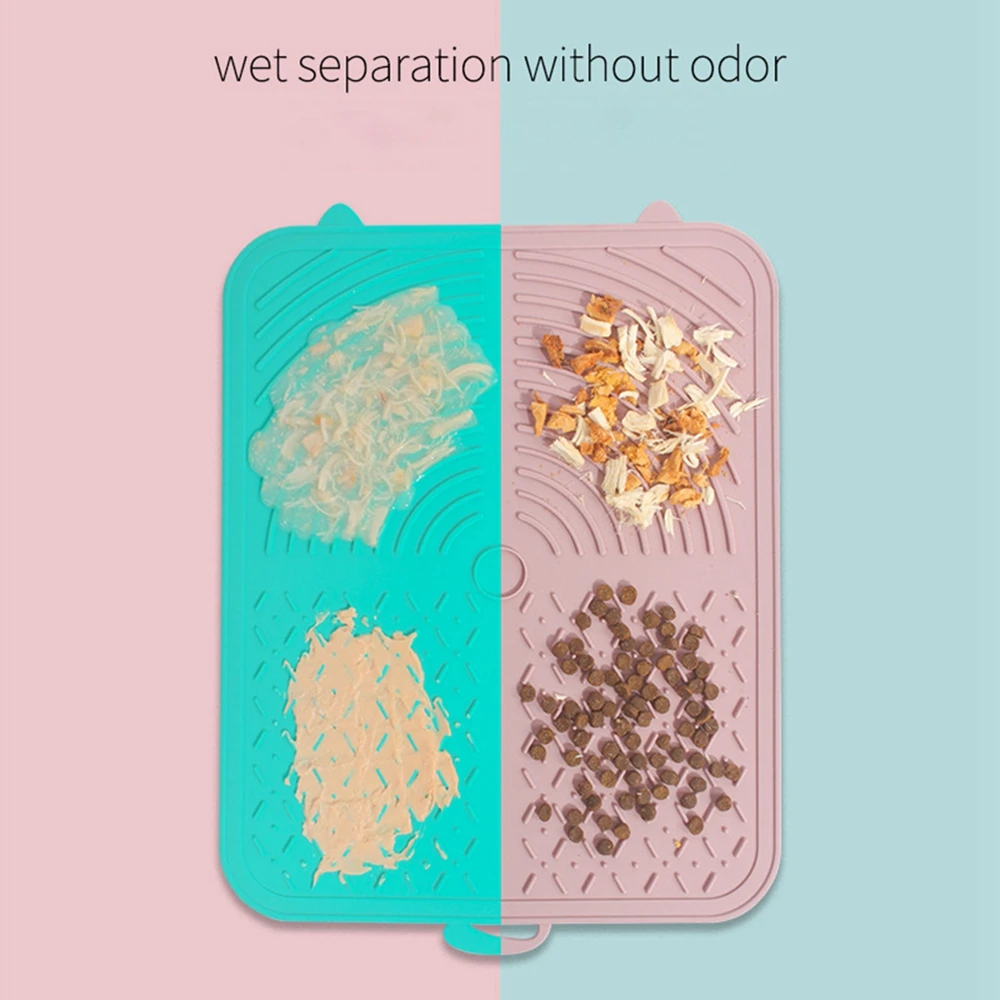 Pet Lick Silicone Mat for Dogs Pet Slow Food Plate Dog Bathing Distraction Silicone Dog Licking Food Training Dog Feeder Supplie 
Pet Lick Silicone Mat for Dogs Pet Slow Food Plate Dog Bathing Distraction Silicone Dog Licking Food Training Dog Feeder Supplie