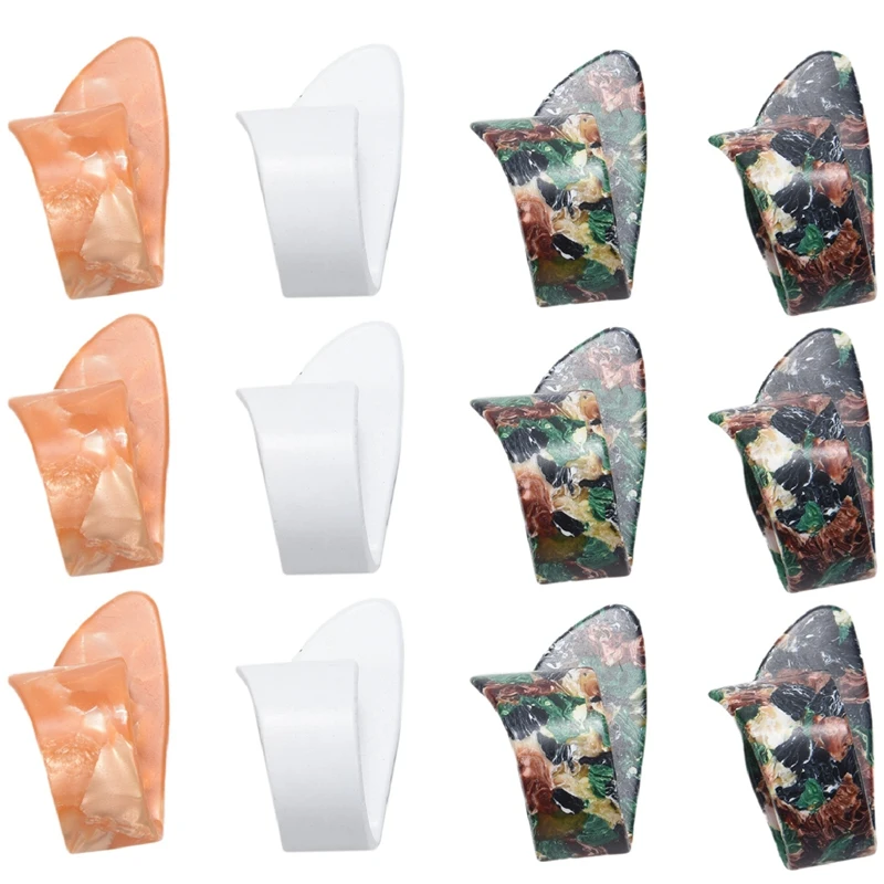 12 Pieces Thumb Finger Guitar Pick Celluloid Mediator Thumbpick For Acoustic Electric Guitarra Thickness
12 Pieces Thumb Finger Guitar Pick Celluloid Mediator Thumbpick For Acoustic Electric Guitarra Thickness