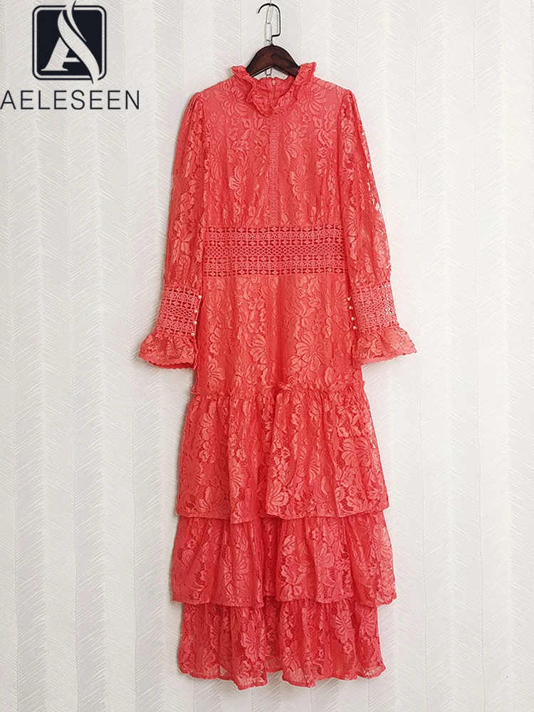 Женское подиумное платье AELESEEN, высококачественное платье с оборками, жемчугом и цветочной вышивкой на весну и лето, Элегантное Вечерние макси для отдыха
Женское подиумное платье AELESEEN, высококачественное платье с оборками, жемчугом и цветочной вышивкой на весну и лето, Элегантное Вечерние макси для отдыха
