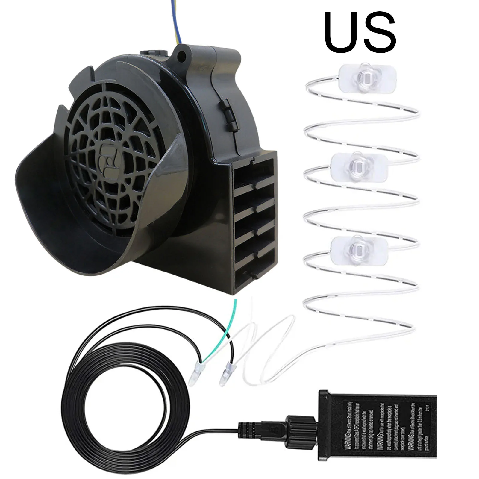 

2221 1Set 12V 0.5A Fan Blower Motor With 3 LEDs Lig, For Garden Yard Shapes Inflatables Decor Replacement Air Blower